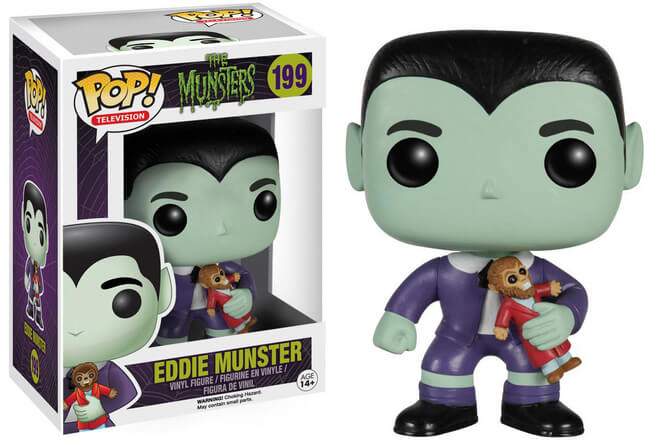 Funko POP! Television: The Munsters - Eddie Munster (Damaged Box) #199