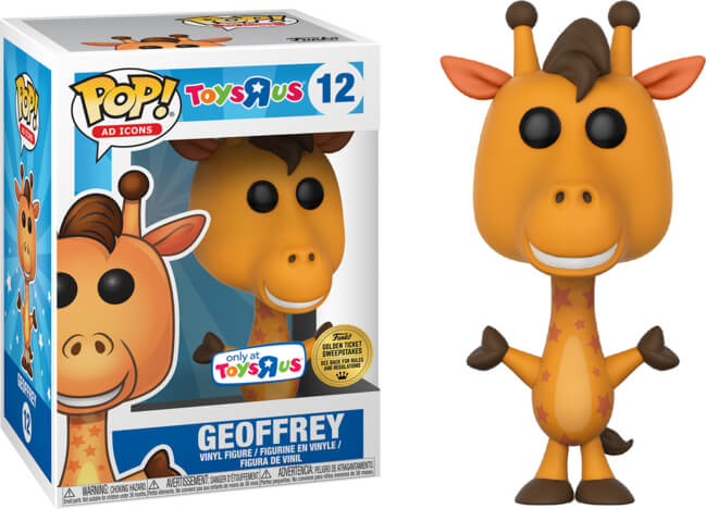 Funko POP! Ad Icons: Geoffrey (Golden Ticket)(ToysRus)(Damaged Box) #12