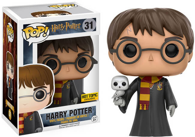 Funko POP! Harry Potter: Harry Potter [Robes and Hedwig] (Hot Topic) #31