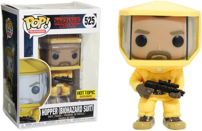 Funko POP! Television: Stranger Things- Hopper [Biohazard Suit] (Hot Topic) #525