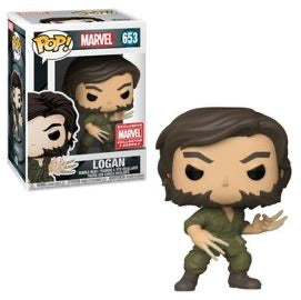 Funko POP! Marvel: Logan (Marvel Corps)(Damaged Box) #653