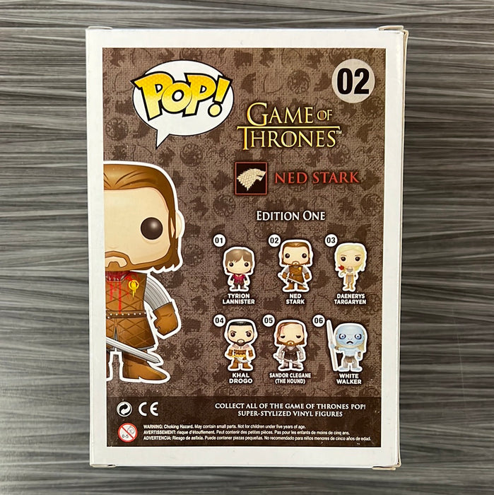 Funko POP! Game Of Thrones: Ned Stark (SDCC13/1008 PCS)(Damaged Box) #02