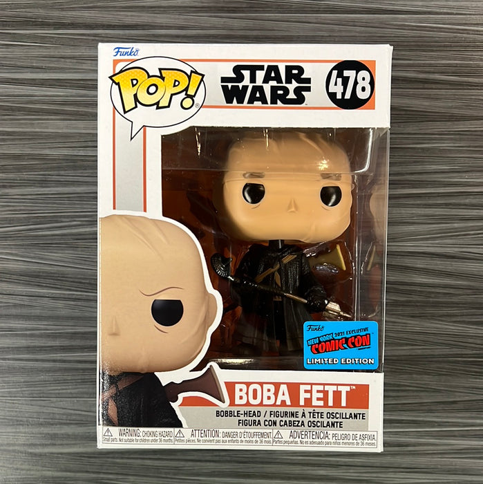 Funko POP! Star Wars: Boba Fett (2021 NYCC)(Damaged Box) #478