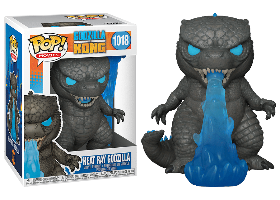 Funko POP! Movies: Godzilla Vs. Kong - Heat Ray Godzilla (Damaged Box) #1018