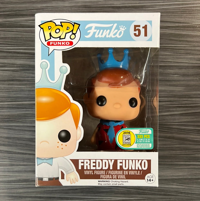 Funko POP! Freddy Funko [Fred Flintstone](2016 SDCC/333 PCS)(Damaged Box) #51