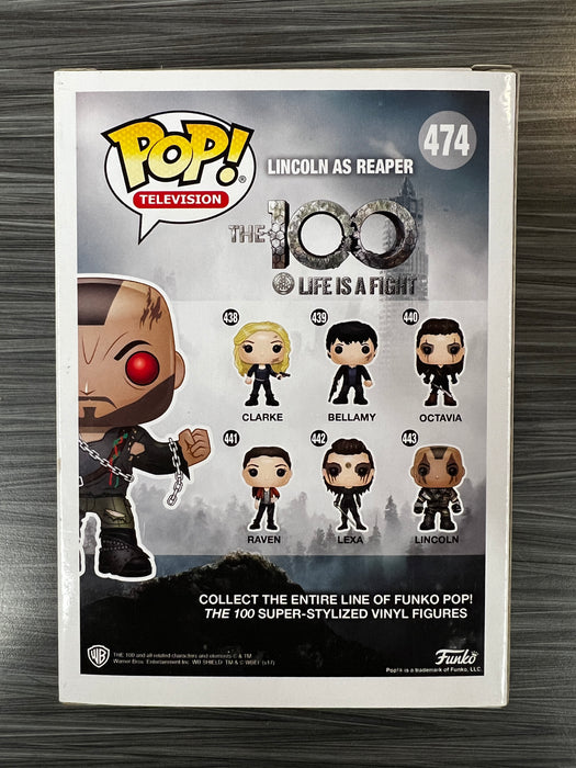 Funko POP! Television: The 100 - Lincoln As Reaper (2017 SDCC/ 750 PCS) #474