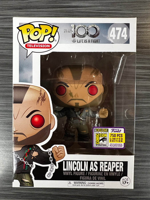 Funko POP! Television: The 100 - Lincoln As Reaper (2017 SDCC/ 750 PCS)#474