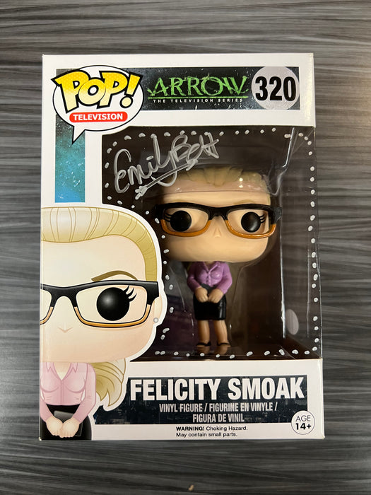 Funko POP! Television: Arrow - Felicity Smoak (Signed/Emily Bett Rickards/JSA) #320