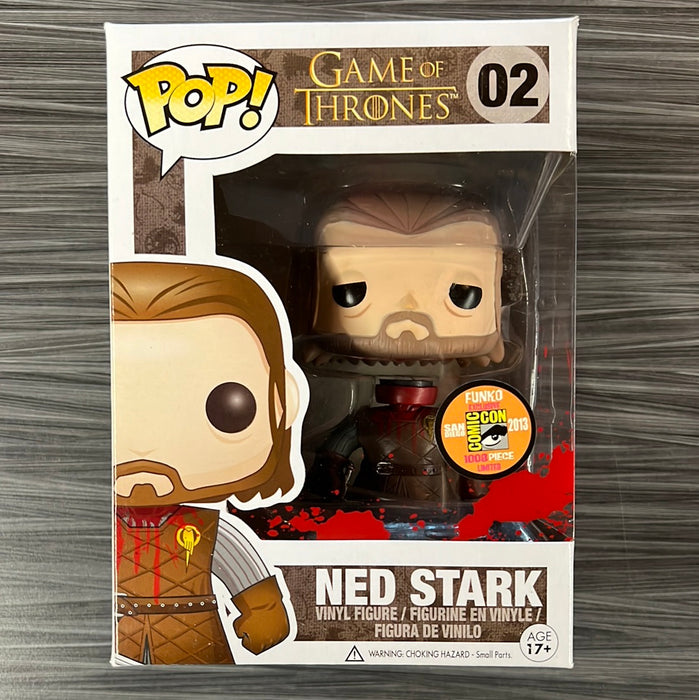 Funko POP! Game Of Thrones: Ned Stark (SDCC13/1008 PCS)(Damaged Box) #02