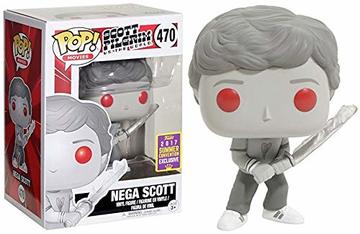 Funko POP! Movies: Scott Pilgrim vs The World - Nega Scott (2017 Summer Convention)(Damaged Box) #470