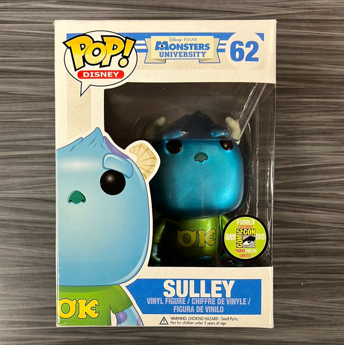Funko POP! Disney: Monsters University - Sulley (2013 SDCC/480 PCS)(Damaged Box) #62