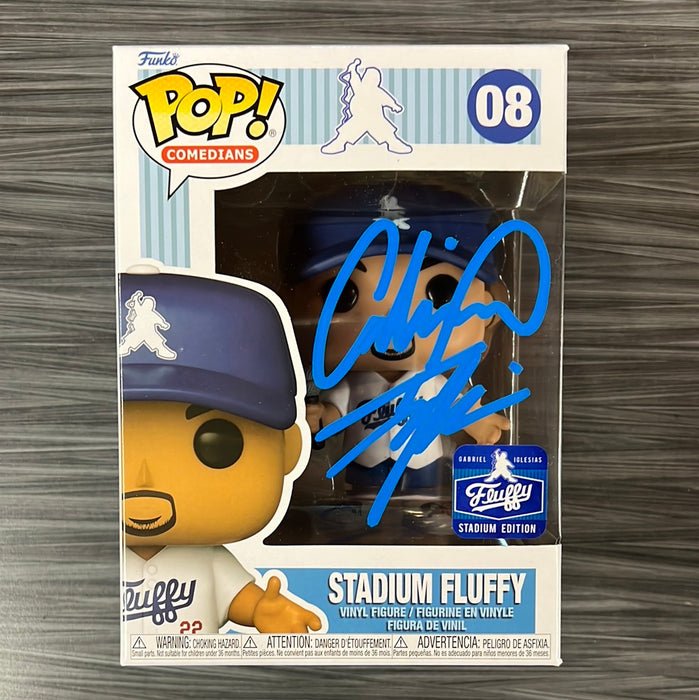 Funko POP! Comedians: Stadium Fluffy [Home](Signed/Gabriel Iglesias)[Blue] #08