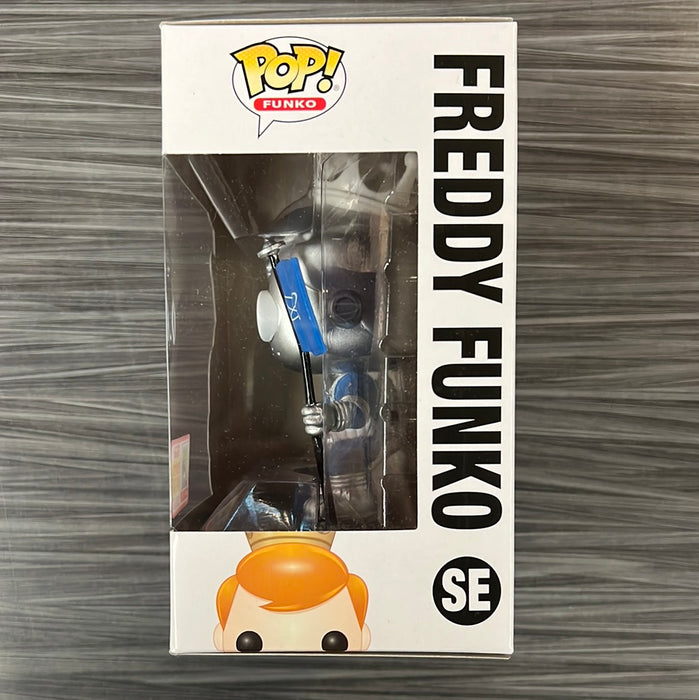 Funko POP! Freddy Funko [Blue Space Robot](2018 SDCC)(Damaged Box)[A] #SE
