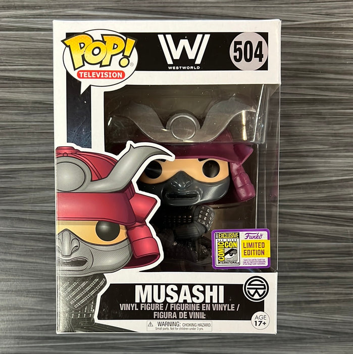Funko POP! Television: Westworld - Musashi (2017 SDCC)(Damaged Box) #504