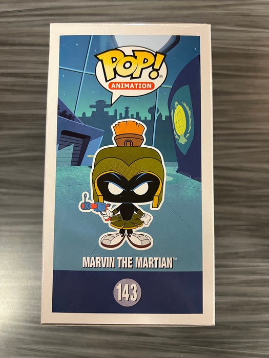 Funko POP! Animation: Duck Dodgers - Marvin the Martian (2017 SDCC)(Damaged Box) #143
