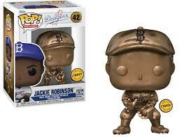 Funko POP! Sports Legends: Dodgers - Jackie Robinson (CHASE)(Fielding) #42
