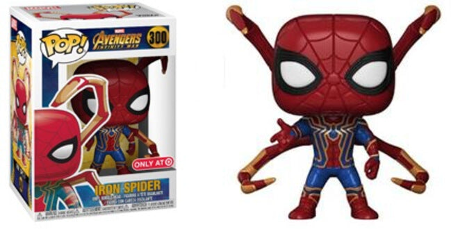 Funko POP! Avengers Infinity War - Iron Spider (Target) #300