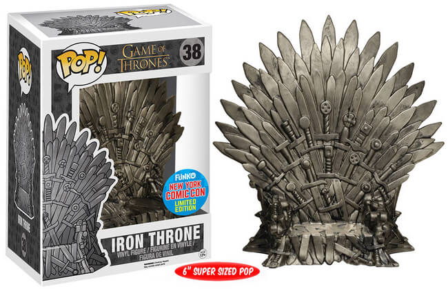Funko POP! Game of Thrones: Iron Throne (2015 NYCC)(Damaged Box) #38