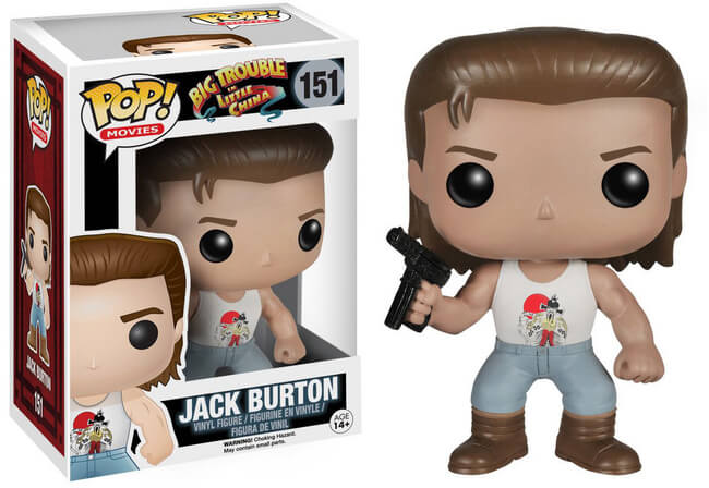 Funko POP! Movies: Big Trouble in Little China - Jack Burton (Damaged Box) #151