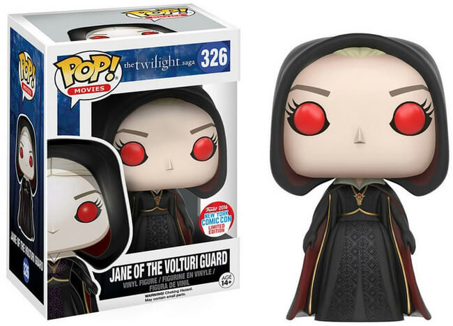 Funko POP! Movies: The Twilight Saga - Jane of the Volturi Guard (2016 NYCC)(Damaged Box) #326