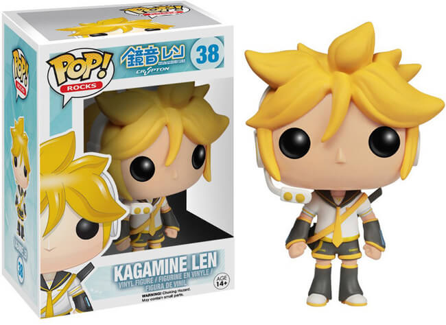 Funko POP! Rocks: Crypton - Kagamine Len (Damaged Box) #38