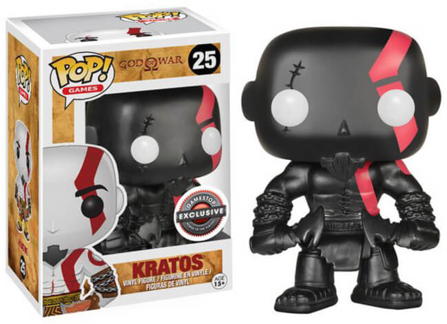 Funko POP! Games: God of War- Kratos [Fear] (GameStop)(Damaged Box) #25