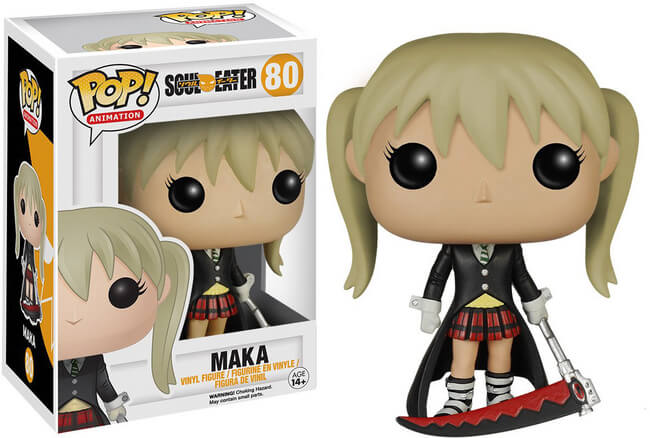 Funko POP! Animation: Soul Eater - Maka (Damaged Box) #80