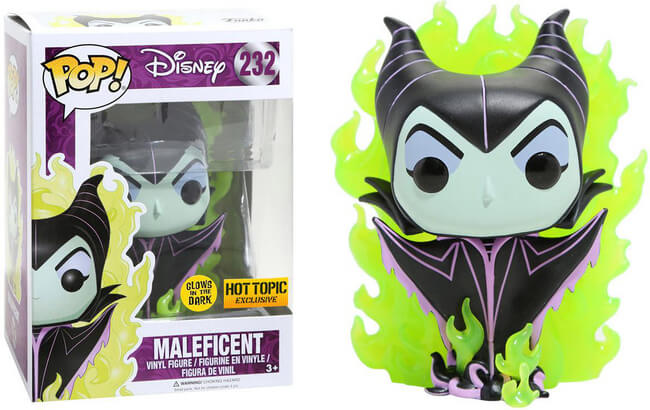 Funko POP! Disney: Maleficent (Hot Topic)(GiTD)(CHASE) #232