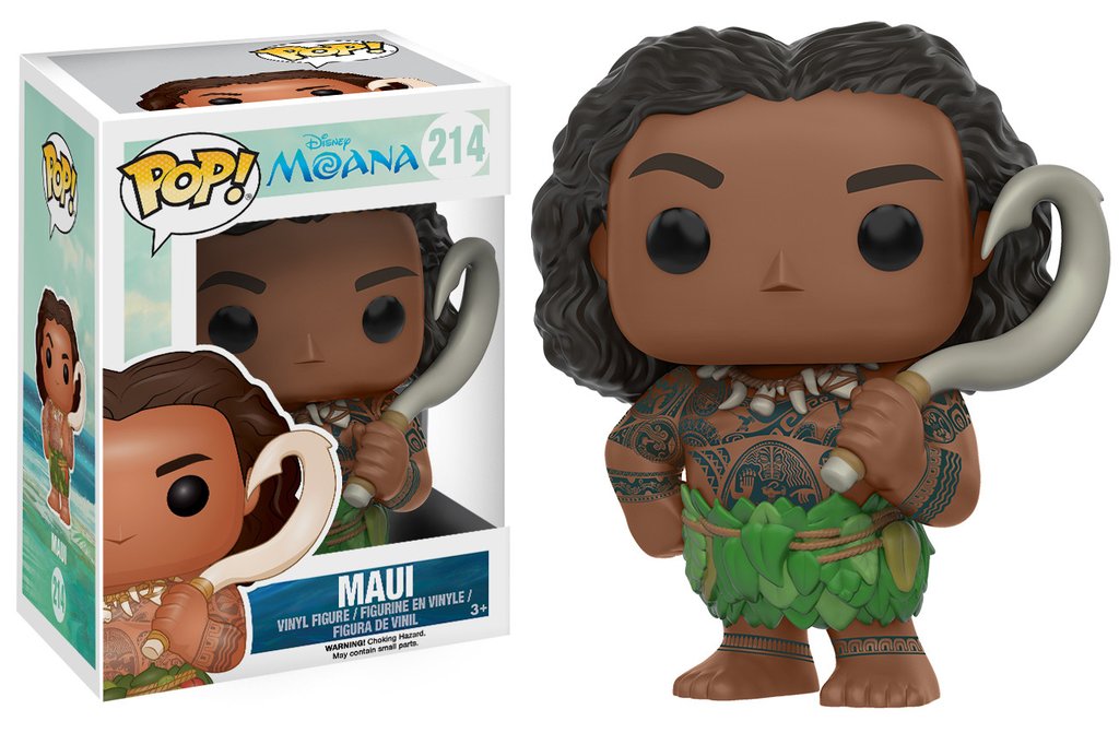 Funko POP! Disney Moana: Maui (Damaged Box) #214