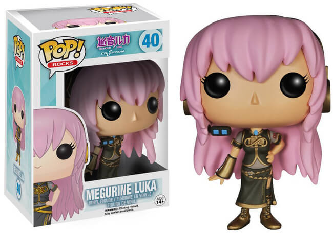 Funko POP! Rocks: Megurine Luka Crypton - Megurine Luka (Damaged Box) #40