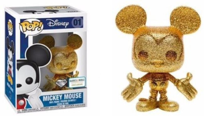 Funko POP! Disney: Mickey Mouse (Diamond Collection)(B&N) #01