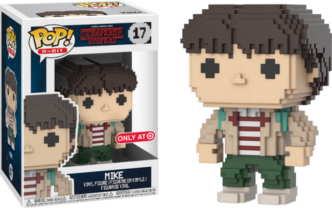 Funko POP! 8-Bit: Stranger Things - Mike (Target)(Damaged Box) #17