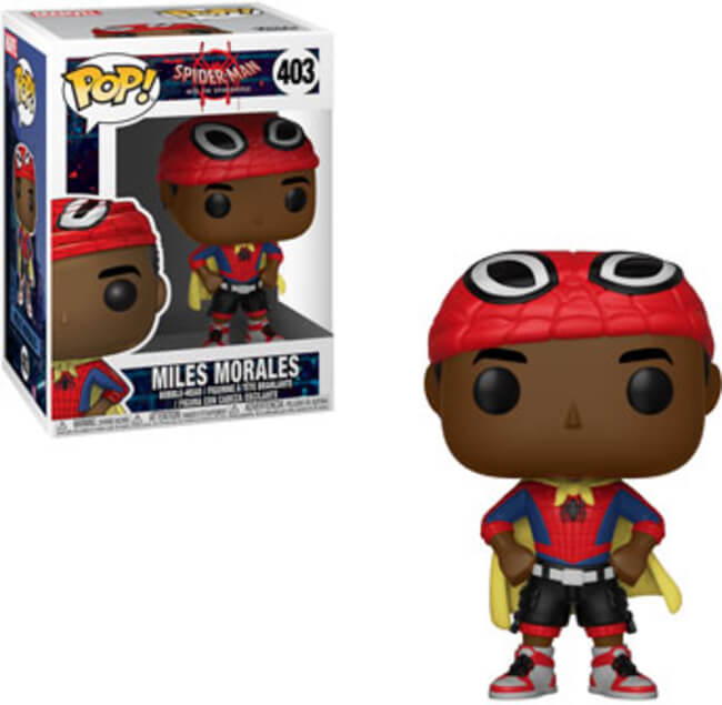 Funko POP! Spiderman Into the Spiderverse: Miles Morales (Damaged Box) #403