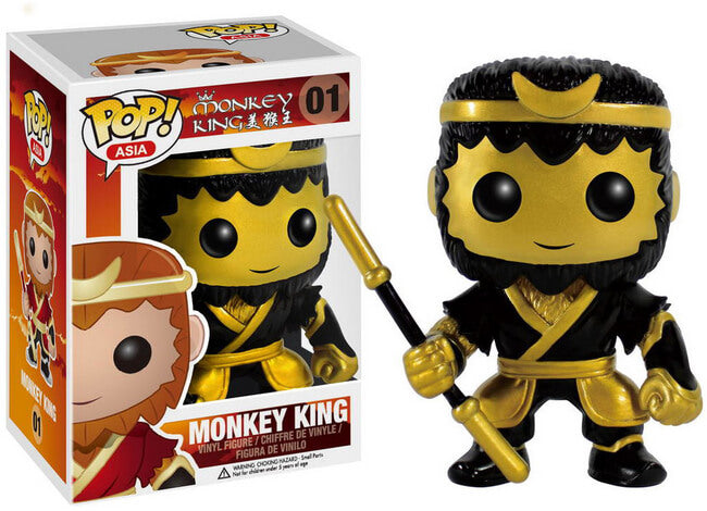 Funko POP! Asia: Monkey King - Monkey King (Convention Exclusive)(Damaged Box) #01