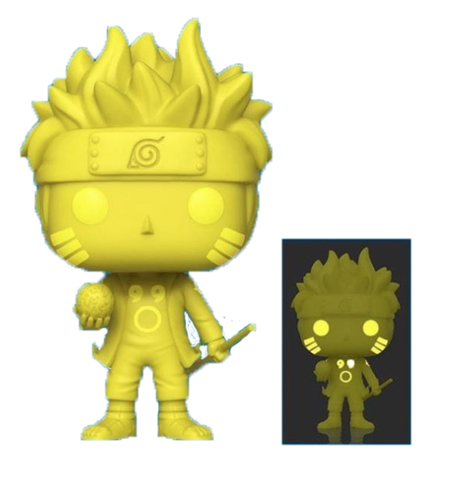 Funko POP! Animation: Naruto Shippuden - Naruto(Six Path)(GiTD)(Hot Topic)(Damaged Box) #186