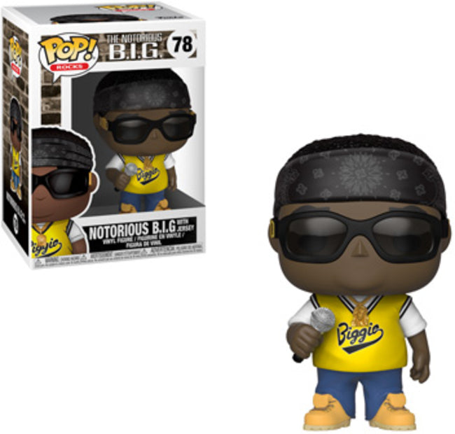 Funko POP! Rocks: The Notorious B.I.G. - The Notorious B.I.G with Jersey #78