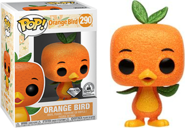 Funko POP! Orange Bird: Orange Bird (Diamond)(Disney)(Damaged Box) #290