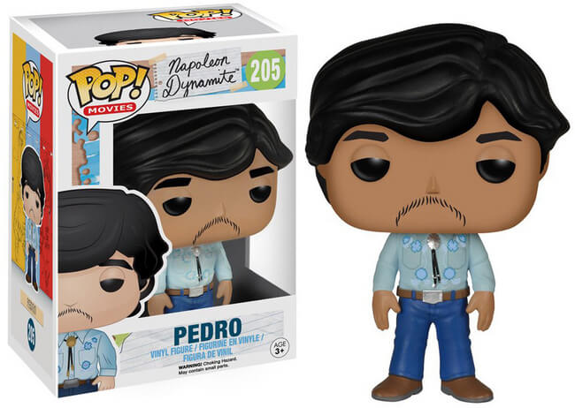 Funko POP! Movies: Napoleon Dynamite - Pedro (Damaged Box) #205