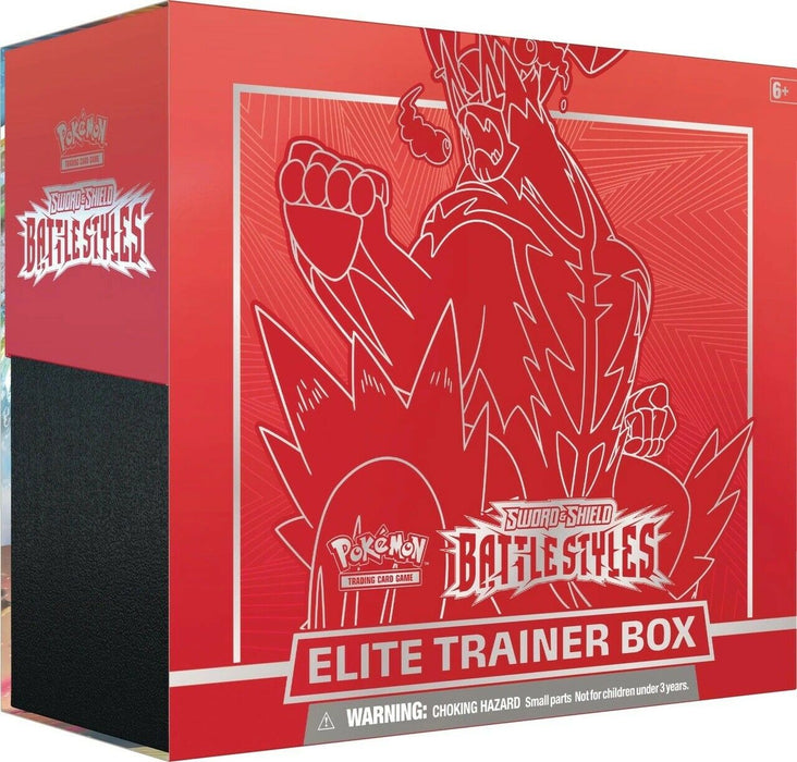 Pokemon TCG Sword & Shield Battle Styles Elite Trainer Box Single Strike