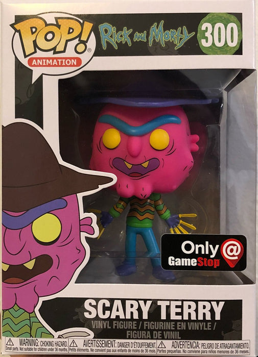 Funko POP! Animation: Rick And Morty - Scary Terry (GameStop) #300