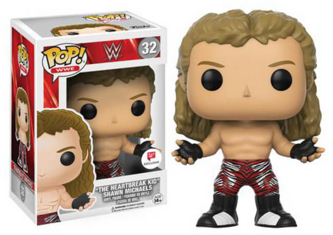 Funko POP! WWE: "The Heartbreak Kid" Shawn Michaels (Walgreens)(Damaged Box)  #32
