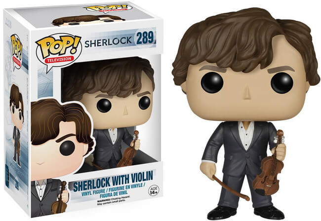Funko POP! Television: Sherlock - Sherlock with Violin #289