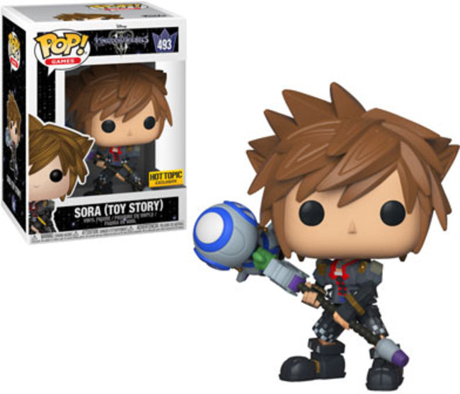 Funko POP! Kingdom Hearts: Sora Toy Story (Hot Topic)(Damaged Box) #493