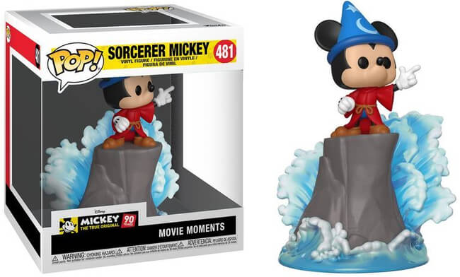 Funko POP! Disney: Movie Moments - Sorcerer Mickey (Box Lunch)(Pre-Release) #481