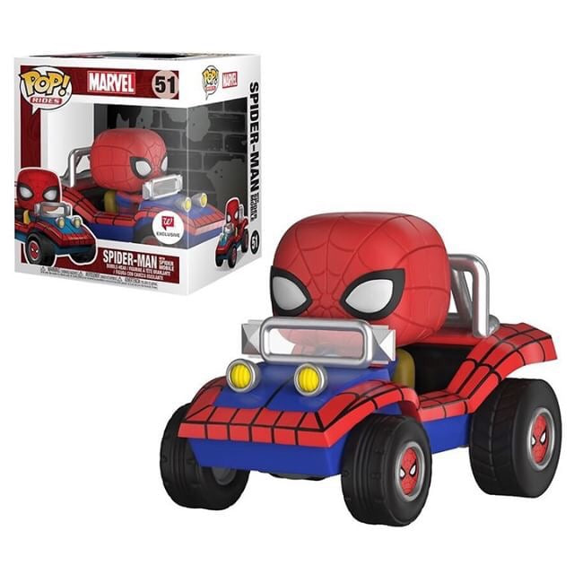Funko POP Rides! Marvel: Spider-Man with Spider Mobile (Walgreens) #51