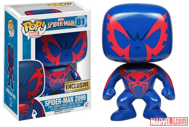 Funko POP! Marvel Spider-Man: Spider-Man 2099 (Exclusive)(Damaged Box) #81