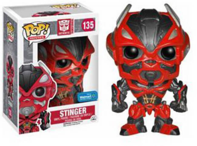 Funko POP! Movies: Authentic Transformers - Stinger (Walmart)(Damaged Box) #135
