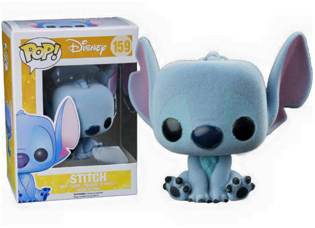 Funko POP! Disney: Stitch (Hot Topic)(Flocked) #159