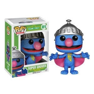 Funko POP! Sesame Street: Super Grover (Damaged Box) #01
