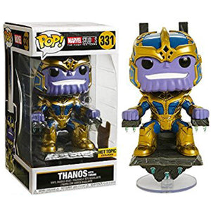 Funko POP! Marvel Studios: Thanos with Throne 6 inch (Hot Topic)(Damaged Box) #331